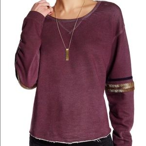 Free People Embellished Long Sleeve